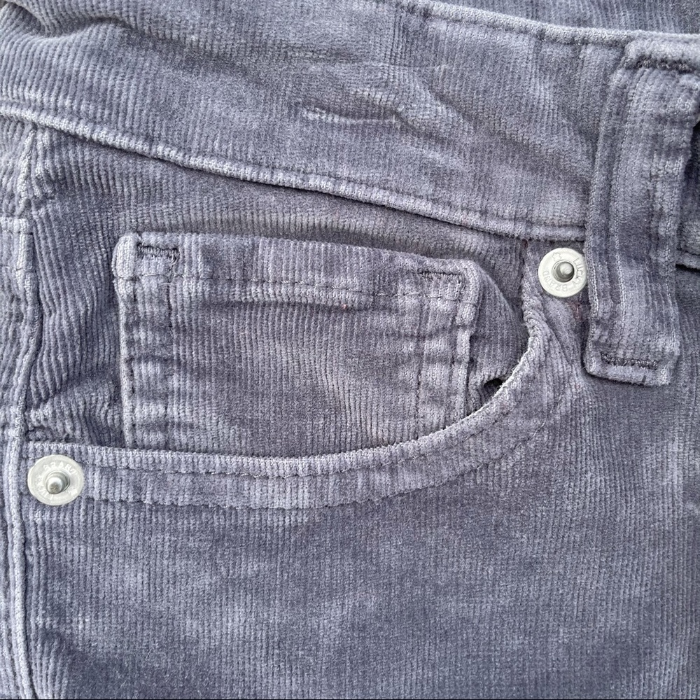 Lucky Brand Gray Ava Mid Rise Skinny Cords 2/26 - Picture 3 of 7